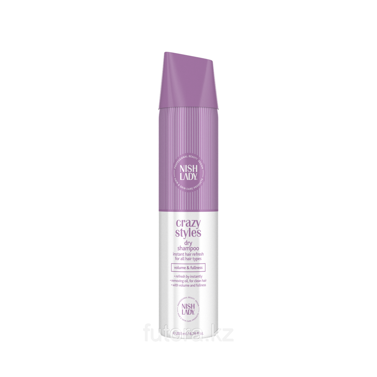 Сухой шампунь-спрей "NISHLADY Crazy Styles Dry Shampoo", для всех типов волос.