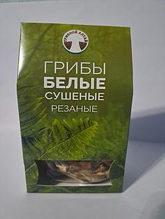 Грибы -Сушеные белые грибы в мягкой упаковке