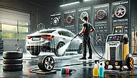 Как работает аппарат высокого давления для мойки авто?