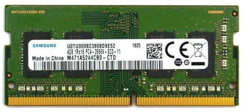 SO-DIMM DDR4 4Gb 2666Mhz Samsung M471A5244CB0-CTD, фото 1