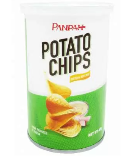 Чипсы POTATO CHIPS со вкусом Сметаны и лука 45 гр: продажа, цена в ...