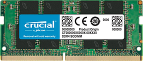 SO-DIMM DDR4 4Gb 2400Mhz Crucial CT4G4SFS824A.M8FB