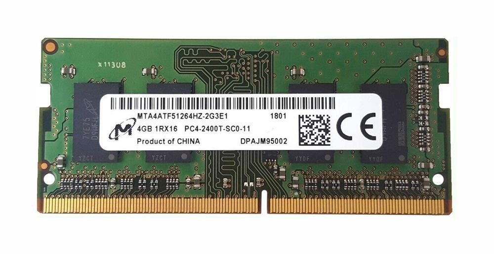 SO-DIMM DDR4 4Gb 2400Mhz Micron MTA4ATF51264HZ-2G3E1