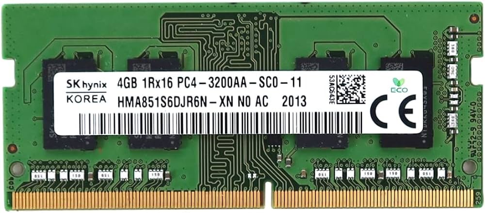SO-DIMM DDR4 4Gb 3200Mhz Hynix HMA851S6DJR6N-XN