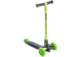 Детский Трехколесный самокат YVOLUTION Neon Glider зеленый