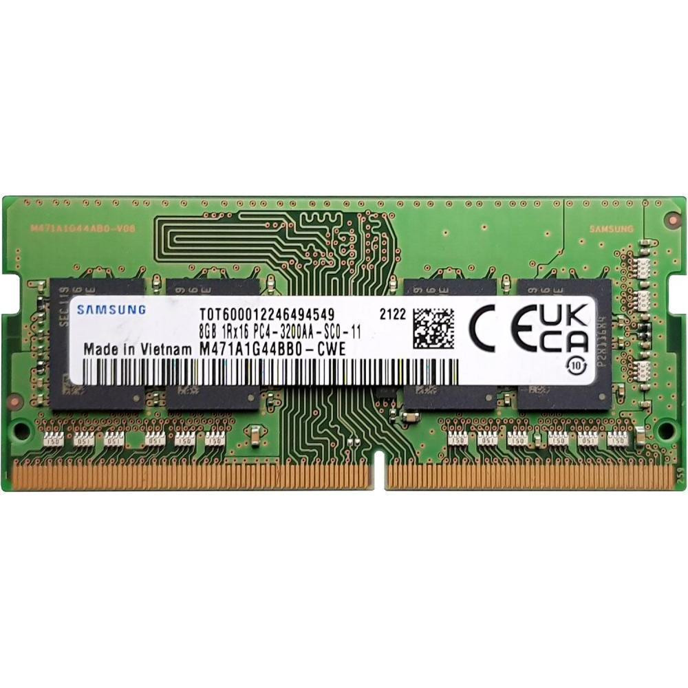 SO-DIMM DDR4 8Gb 3200Mhz Samsung M471A1G44BB0-CWE