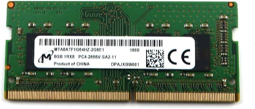 SO-DIMM DDR4 8Gb 2666Mhz Micron MTA8ATF1G64HZ-2G6E1