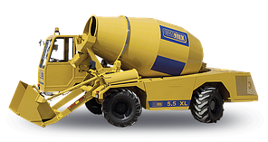 Бетоносмеситель с самозагрузкой CARMIX 5.5XL
