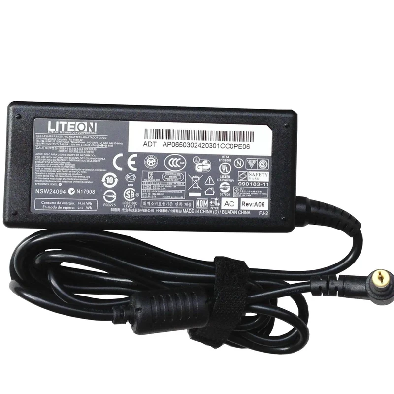 Блок питания для ноутбука Acer 19V, 3.42A, 5.5X1.7mm