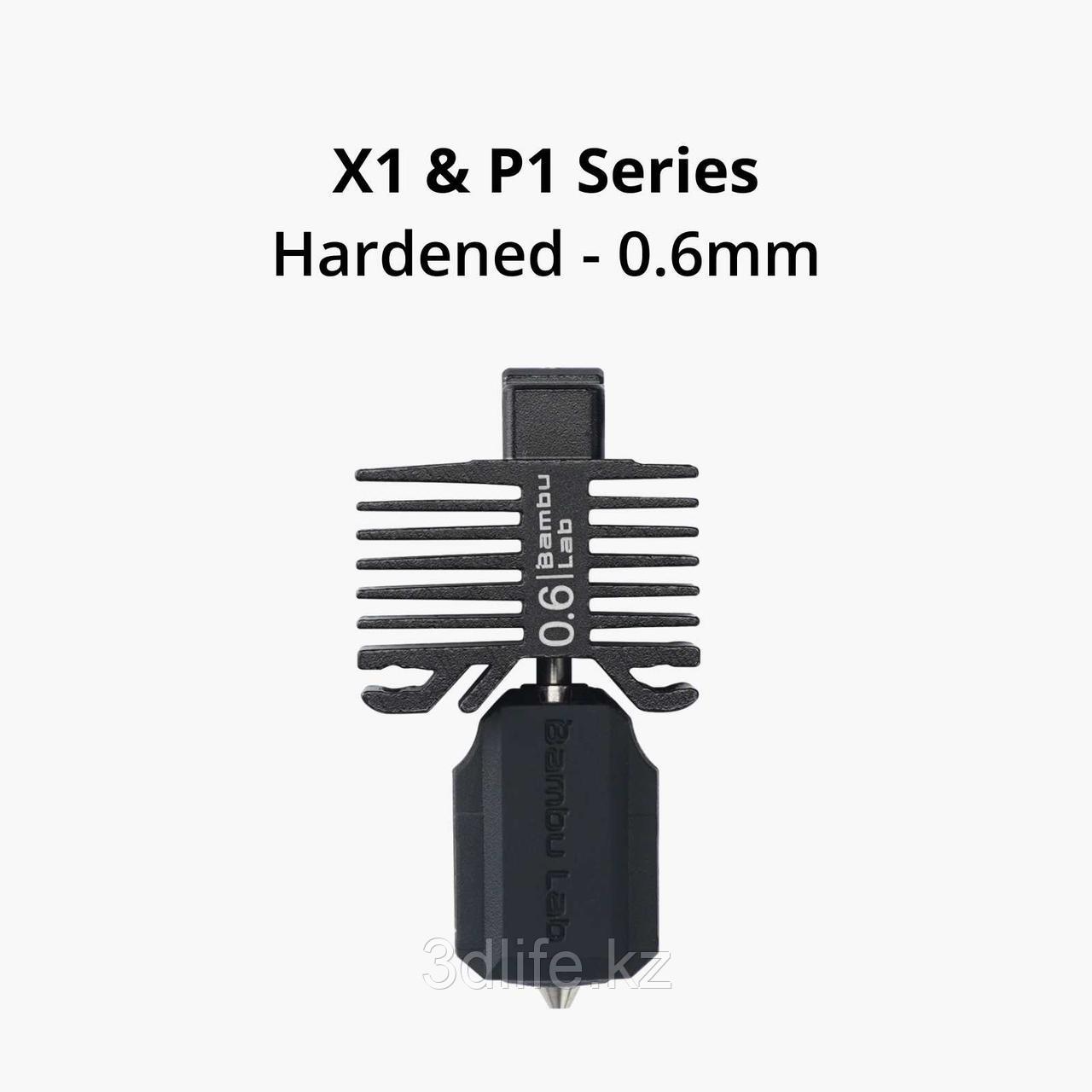 Bambu Lab Hotend with hardened steel nozzle- 0.6 mm