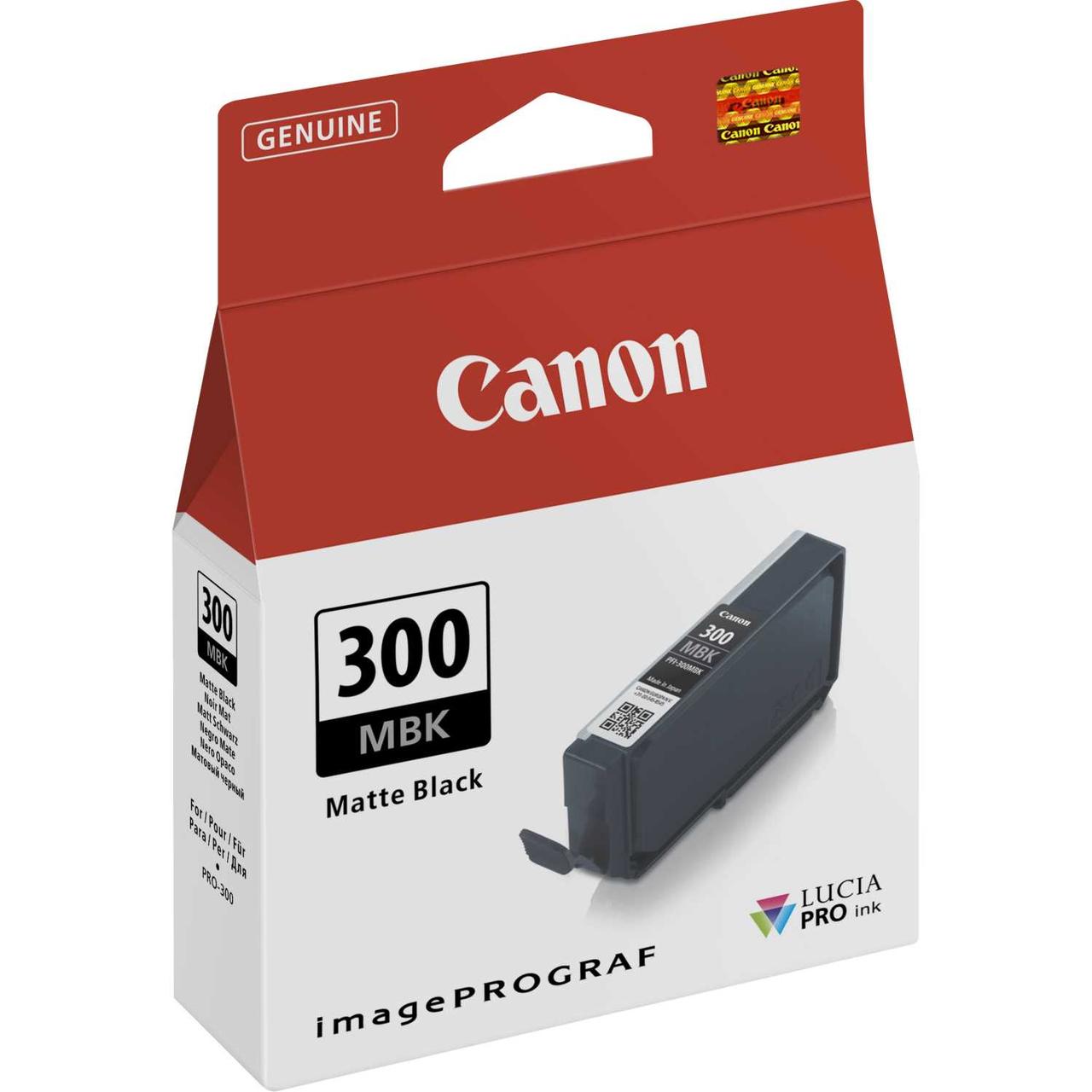 Картридж Canon LUCIA PRO Ink PFI-300 MBK (matte black)для imagePROGRAF PRO-300 4192C001