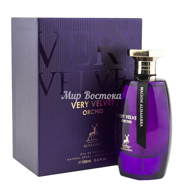 Парфюмерная вода Very Velvet Orchid Alhambra Maison (100 мл, ОАЭ), фото 1