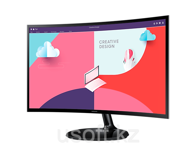 Монитор Samsung 24" LS24C362EAIXCI