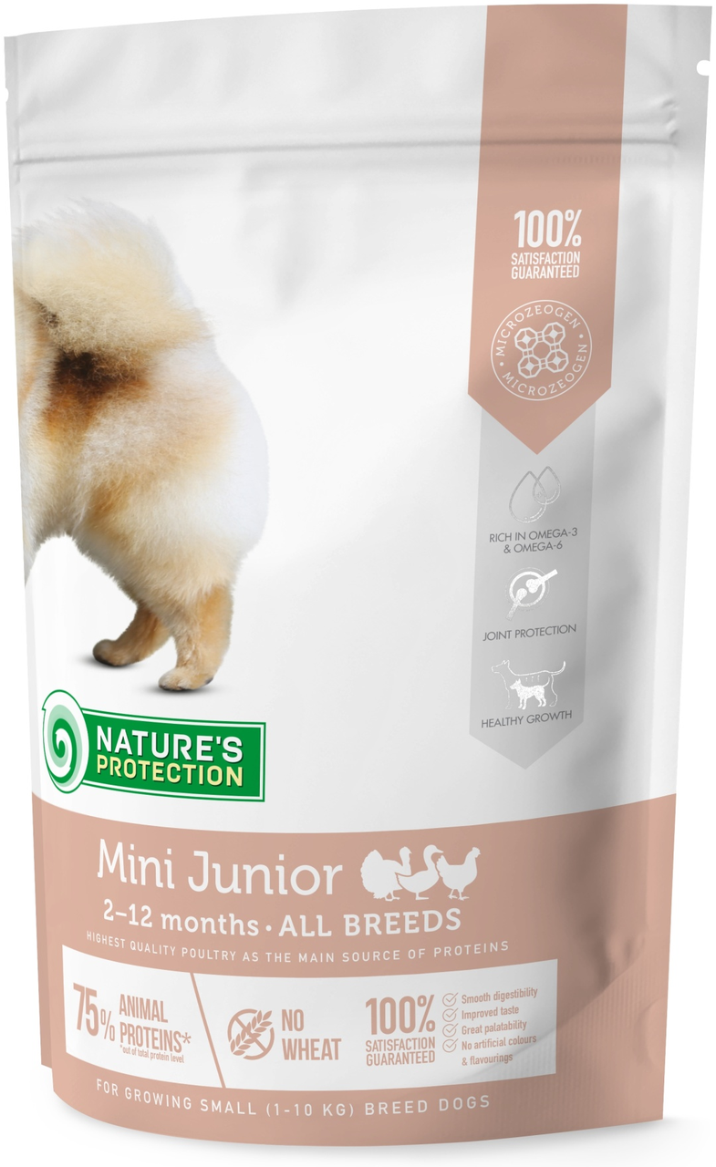 Корм для собак Nature's Protection Mini Junior, 500 г