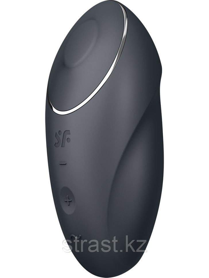 Клиторальный стимулятор с вибрацией Satisfyer Tap&Climax 1 черный