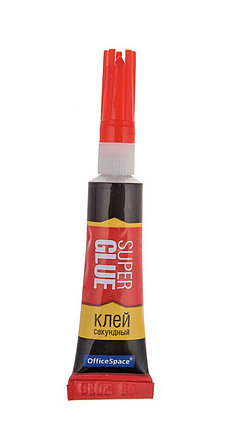 Клей секундный OfficeSoace "Super Glue", 3 гр (супер-клей), фото 3