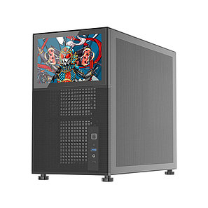 Компьютерный корпус 1STPLAYER MIKU Mi6-EV без Б/П 2-017607 Mi6-EV-BK, фото 1
