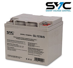 Гелевый Аккумулятор (GEL) SVC GL1238/S 12В 38 Ач