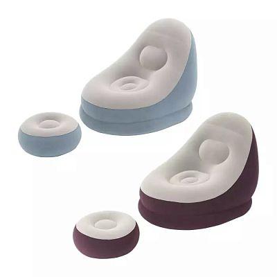 Надувное кресло Comfort Cruiser с пуфиком