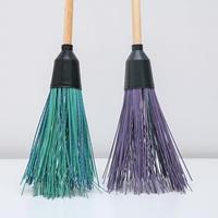 Метла Полипропеленовая круглая с черенком