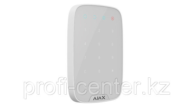 Ajax KeyPad белый беспроводная сенсорная клавиатура