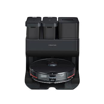 Робот-пылесос Roborock S7 MaxV Ultra с Док-станцией (EWFD01HRR/EWFD02HRR) Черный, фото 2