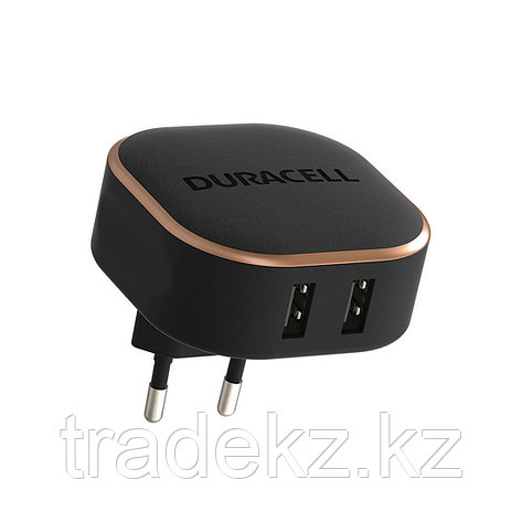Универсальное зарядное устройство Duracell DRACUSB16-EU 24W 2хUSB-A Черный, фото 1
