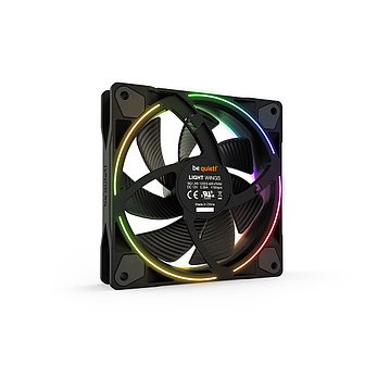 Вентилятор для компьютерного корпуса Bequiet! Light Wings 120mm PWM ARGB Triple Pack, фото 3