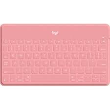 LOGITECH Keys-To-Go Bluetooth Portable Keyboard - BLUSH PINK - RUS