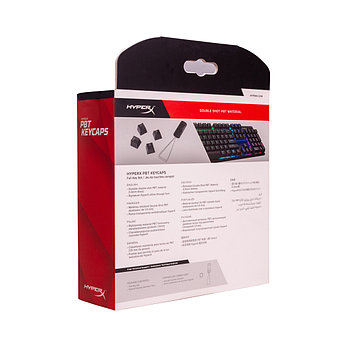 Набор кнопок на клавиатуру HyperX PBT Keycaps Full Key Set (Black) 519P1AA#ACB, фото 4