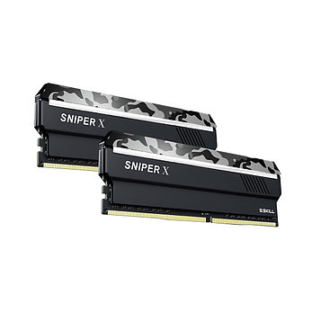 Комплект модулей памяти G.SKILL SniperX F4-3200C16D-32GSXWB DDR4 32GB (Kit 2x16GB) 3200MHz, фото 3