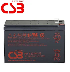 Аккумулятор CSB HR 1234W F2 (12В  9Ач)