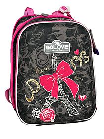 Қыздарға арналған бастауыш сыныптарға арналған "GOLOVE" мектеп ортопедиялық сөмкесі.