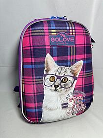 Қыздарға арналған бастауыш сыныптарға арналған "GOLOVE" мектеп ортопедиялық сөмкесі.