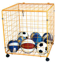 Корзина для мячей 90х80х60см металл
