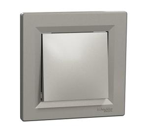 Asfora одноклавишный выключатель, однополюсный, 10 AX, самозажимной, без рамки, БРОНЗА