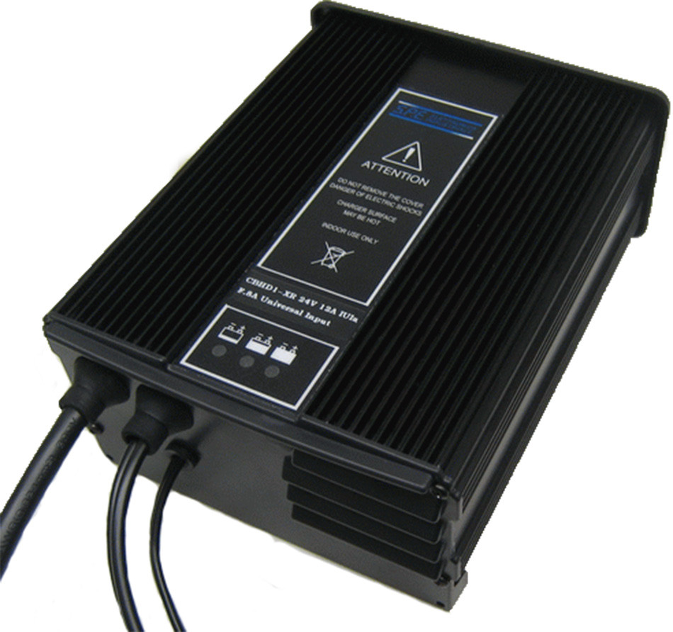 Зарядное устройство для тяговых аккумуляторных батарей 24V 8/10/13А - фото 1 - id-p14990425