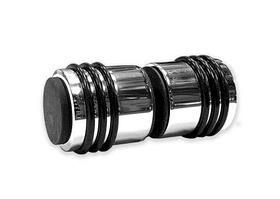 Ручка кноб Milano с резиновым торцом | FGD-288 BR/CR | Хром