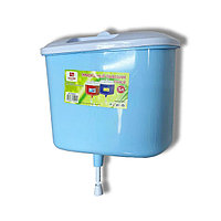 Пластиковый умывальник универсальный с крышкой и краном 5-L М-033 голубой