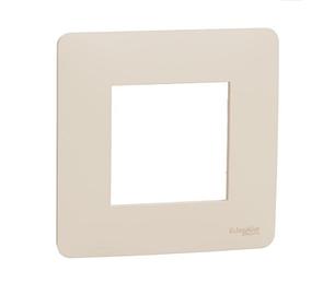 UNICA STUDIO Рамка 1-постовая, БЕЖЕВЫЙ