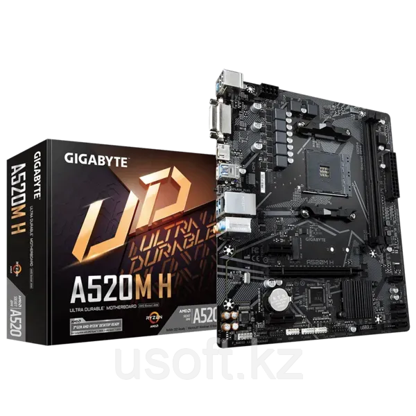 Материнская плата Gigabyte A520M H