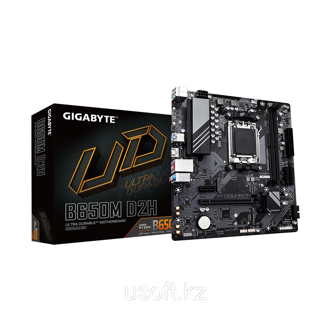 Материнская плата Gigabyte B650M S2H, фото 1