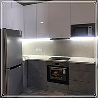 Серо-белая кухня