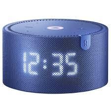 Яндекс.Станция Мини Плюс Синяя YNDX-00020 с часами (Умная колонка с голосовым помощником)