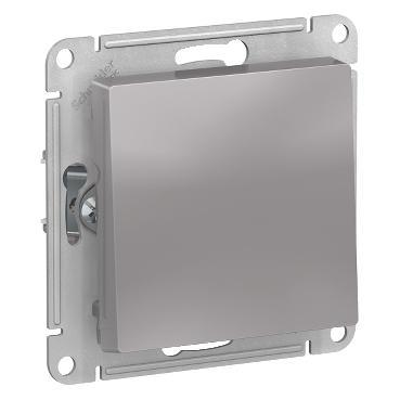 Выключатель 1-кл. СП AtlasDesign 10А IP20 (сх. 1) 10AX механизм алюм. SE