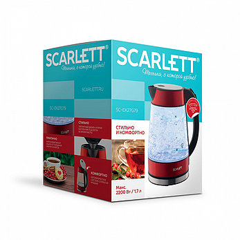Чайник электрический Scarlett SC-EK27G79, фото 4