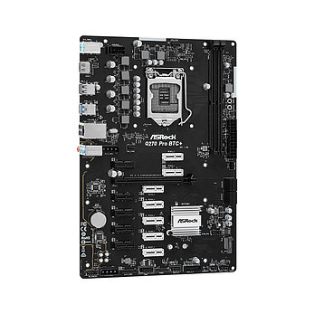 Материнская плата ASRock Q270 PRO BTC+, фото 4