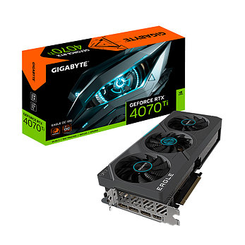 Видеокарта Gigabyte (GV-N407TEAGLE OC-12GD) RTX4070Ti EAGLE OC 12G, фото 4