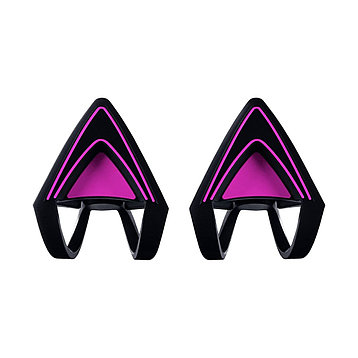 Накладные кошачьи ушки на гарнитуру Razer Kitty Ears for Kraken - Neon Purple, фото 1