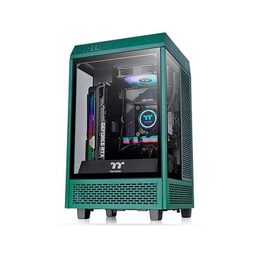 Компьютерный корпус Thermaltake The Tower 100 Racing Green без Б/П, фото 1